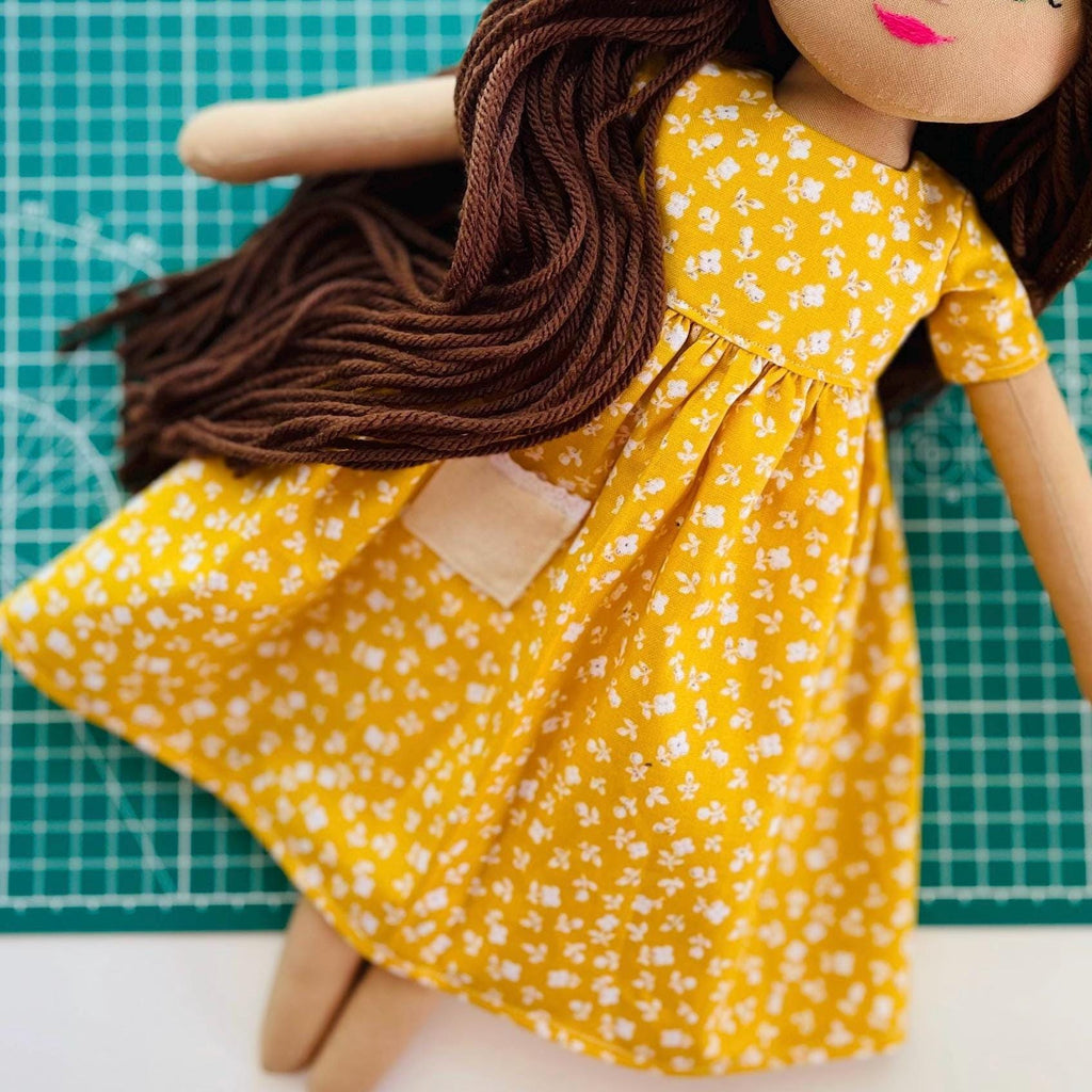 Basic Doll Dress Pattern