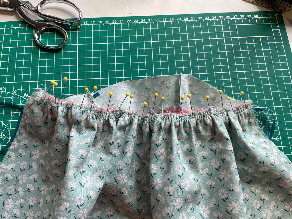PDF Pattern only: Reversible Wrap Dress Pattern for 15” Rosy Doll