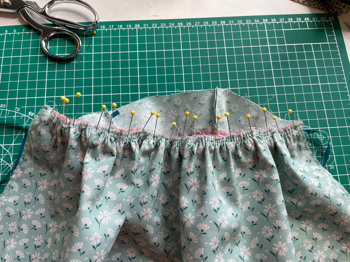 PDF Pattern only: Reversible Wrap Dress Pattern for 15” Rosy Doll