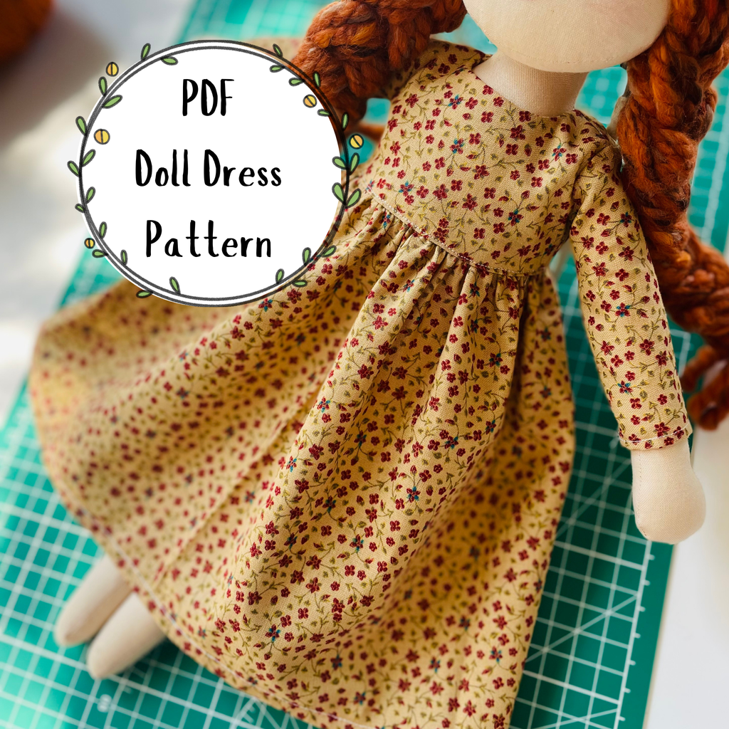 Basic Doll Dress Pattern